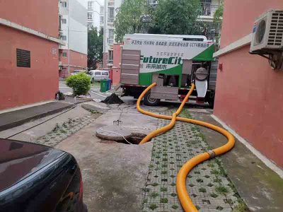 污泥壓濾車出料渾濁怎么處理？